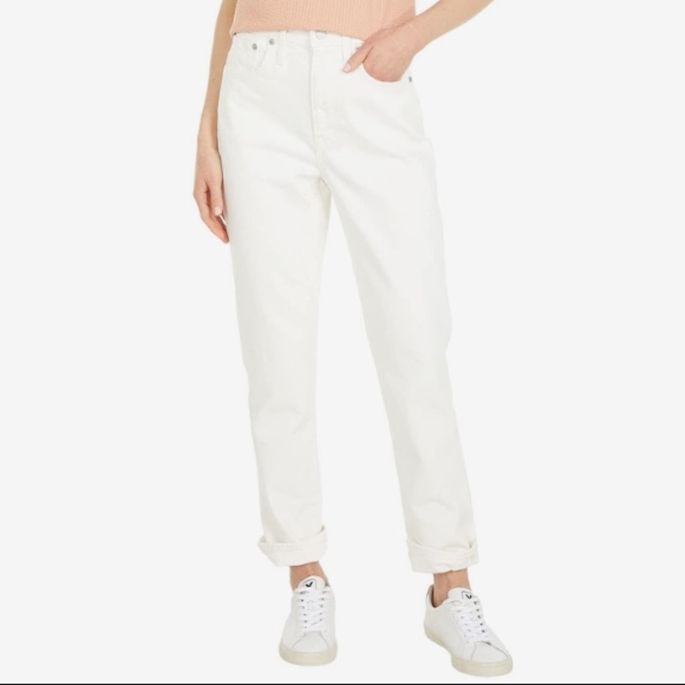 Madewell high rise slim boyfriend jean